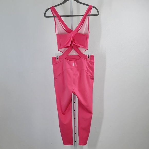 FREE PEOPLE back It up onesie jumpsuit Sz M  NEW - Picture 5 of 11